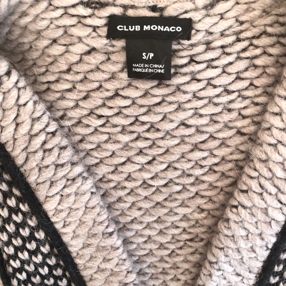 CLUB MONACO Alpaca Blend Vest - Picture 2 of 7